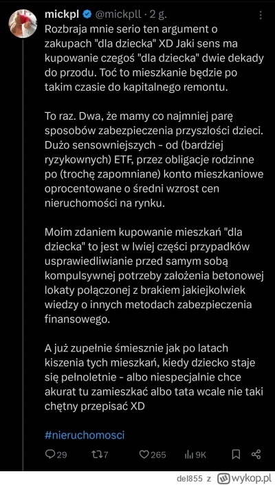 del855 - 2h temu mickpl pozyczyl moje screen ze statsami mieszkan z wybroczej + swój ...