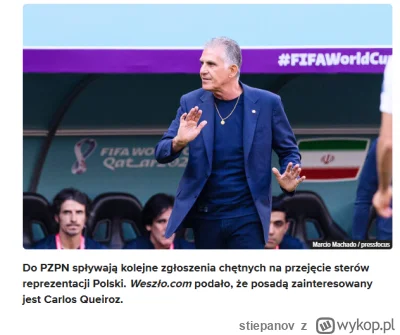 stiepanov - #reprezentacja a co rada wykopu na taką kandydaturę? Zaspokoiłaby wygórow...