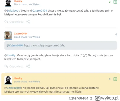 Cztero0404 - Śmieszne, właśnie zostałem nazwany pośrednio komunistą per czerwonym za ...