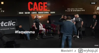 Mastah1 - To dawajcie to #famemma r-----------y teraz k---a wszyscy, wjezdamy na baze...