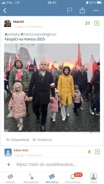 StalkomirNowak - Co jest w tej fotografii faszystowskiego? Rodzina, biało-czerwone sy...