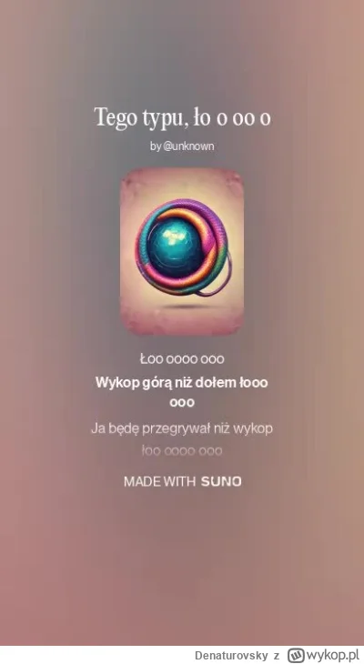 D.....y - @a_sram: Mój algorytm MAK4K póki co jedną piosenkę rozkodował.