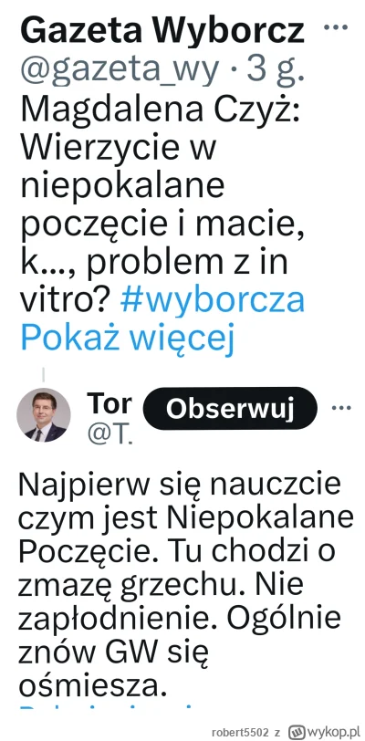 robert5502 - Wychodzi mnie, że Maryja została klasycznie zerżnieta przez archanioła, ...