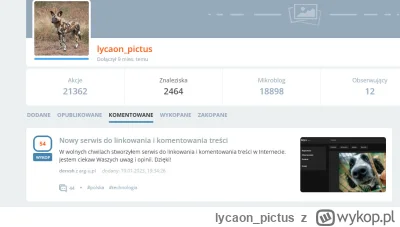 lycaon_pictus - @dzieju41: @mojnicknawykopie Czytajcie ze zrozumieniem.

Tu jest np m...