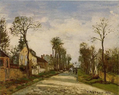 Bobito - #obrazy #sztuka #malarstwo #art

„Droga do Wersalu w Louveciennes”. 1870.

A...