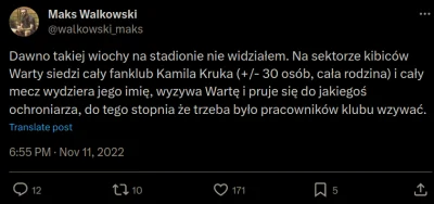 rzadenproblem - @Zi3L0nk4: nie wiem czy Jakubas wie co robi, fanclub Kruka to topowa ...