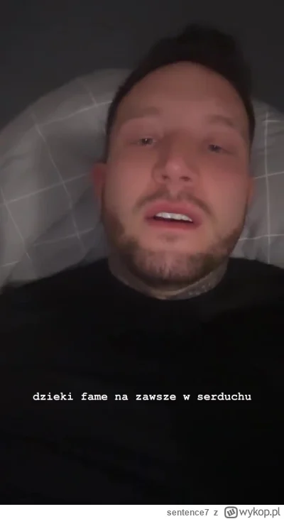 sentence7 - #famemma jak ktoś nie ma ig to macie te story