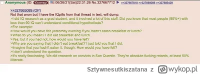 Sztywnesutkiszatana - @notBart: Rozumiesz w ogóle jak działa analogia? Nie pytałem cz...