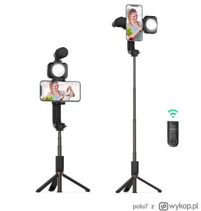 polu7 - Wysyłka z Polski.

[EU-PL] BlitzWolf BW-BS15 Fill Light Bluetooth Tripod Self...