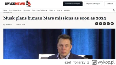 szef_foliarzy - @Pokutnik: 
Oby ten głąb już poleciał na tego Marsa i dał nam wszystk...