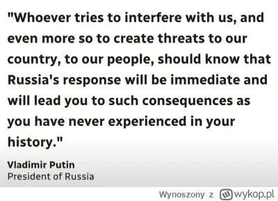 Wynoszony - Polacy, do budy. Pamiętajcie o Wołyniu a nie o groźbach Putina ( ͡° ͜ʖ ͡°...