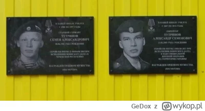 GeDox - Rosja w formie.
Ten po lewej zginął w Czeczeni w 2002, wiek 21 lat, zostawił ...