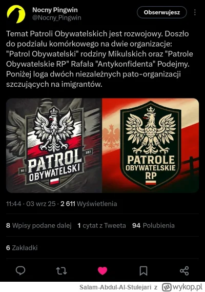 Salam-Abdul-Al-Stulejari - Kurłe, to jest dopiero rozwojowe patouniwersum. Za kim jes...