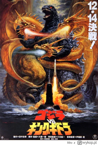 fi9o - Film numer dziewiętnaście! 

Godzilla kontra Król Ghidorah 1991r. 

Oj co tu s...