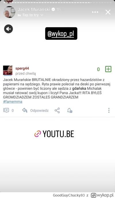 GoodGuyChucky93 - Zaimponowałeś Jaculi @sperg44 i to ta bardzo ze dwa razy wrzucił to...