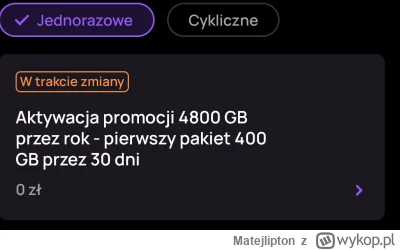 Matejlipton - #play #internet
Ktoś coś więcej wie o tej ofercie? Podobno dla ludzi ko...