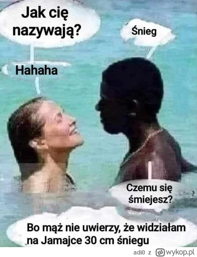 adi0 - @Onaaa20 Tydzień po ślubie, podróż poślubna na Jamajkę.