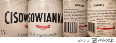 wkto - #listaproduktow
#wodamineralna lekko gazowana Cisowianka #cisowianka
aktualny ...