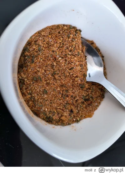 moll - Lubię mieszać przyprawy do marynat, ładnie to potem wygląda. Ta o do kurczaka ...