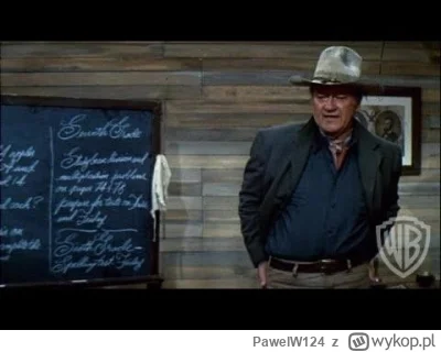 PawelW124 - @ZacharJasz92: Ja nie lubię westernów z Johnem Waynem bo mnie nudzą.
Ale ...