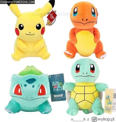 n____S - ❗ Pokemon Plush Pikachu
〽️ Cena: 6.96 USD (dotąd najniższa w historii: 7.81 ...