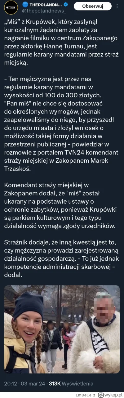 EmDeCe - #zakopane #afera #mis #c---------------a 

Ten kraj to mem, kartonowe państw...