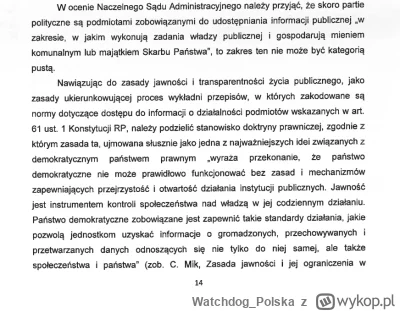 WatchdogPolska - Wołam użytkowników, którzy zaplusowali następujące wpisy lub komenta...
