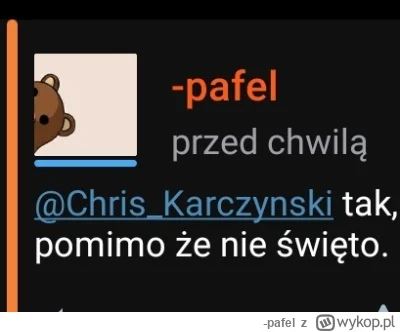 -pafel - wigilia jak sama nazwa wskazuje nie jest świętem ;)

@kilo-bravo dlatego nie...