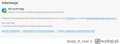 keepitreal - edge działa na zaskakująco dobrze na #debian #linux #systemyoperacyjne
