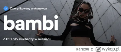 karix98 - Przebiła 3 miliony
#bambi #polskirap #nowoscpolskirap #księżniczka #ladnapa...