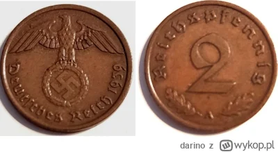 darino - 2 pfennige 1939r
#numizmatyka #niemcy #monety