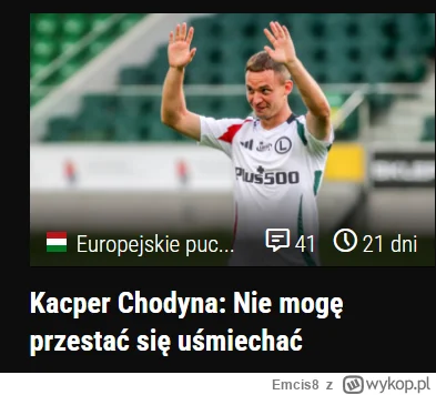 Emcis8 - Chodyna na ławce ( ͡° ͜ʖ ͡°)

#mecz