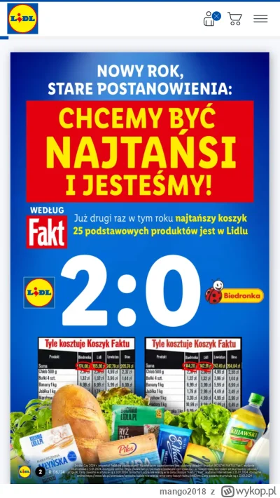 mango2018 - Ej, ale wiecie, że to Lidl zaczął pierwszy całą tą akcje marketingową, za...