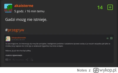 Notes - https://www.wykop.pl/wpis/78380351
gadzi mózg 

Rozumiem, że jak facet spotka...