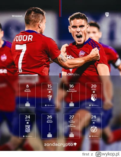 first - Raków już robi rozpiskę z tortami, żeby nie było nieporozumień xD

#mecz #eks...