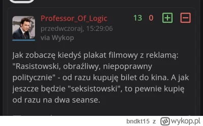 bndkt15 - @ProfessorOfLogic: faktycznie komuś z twoimi preferencjami ten serial nie m...