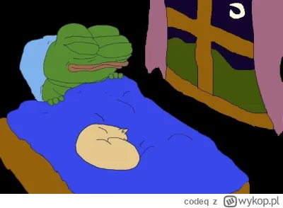 codeq - Dłużej juz nie dam rady. Oczy same się zamykają.
Pimpek juz śpiocha sobie obo...