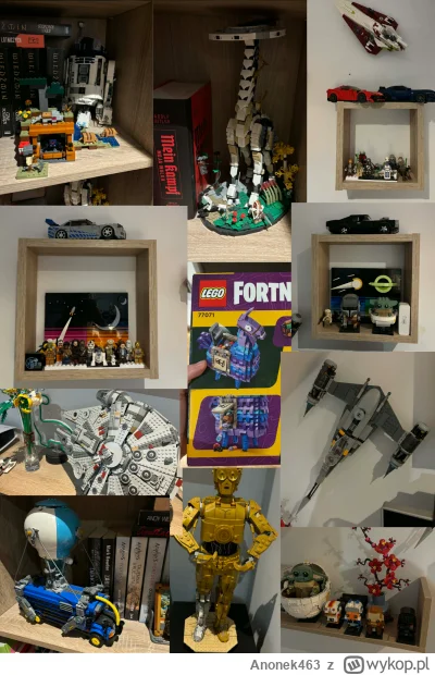 Anonek463 - Zbieracie coś? Ja od około 2,5 roku zbieram #lego. Co jakiś czas kupię so...