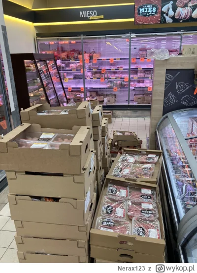 Nerax123 - Chciałabym pozdrowić Biedronkę w której od rana leżała paleta z mięsem nie...