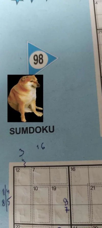 BigKokonat - #sudoku #heheszki #humorobrazkowy

Przemsyłka