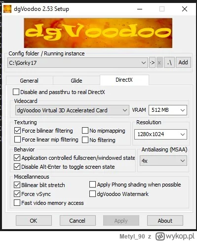 Metyl_90 - Dla potomnych:  

Zaczęło dopiero działać jak zrobiłem reset windwosa 10 (...