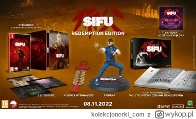 kolekcjonerki_com - Kolekcjonerskie wydanie SIFU Redemption Edition na Nintendo Switc...