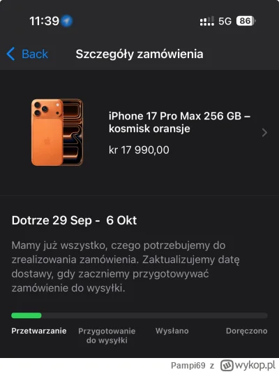 Pampi69 - #apple jakie macie czasy oczekiwania? Strone mi zaladowalo około 14:15 i 14...