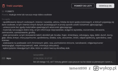 lament890 - ten znowu cały tag przegląda i wpisy zgłasza sprzed półtora roku xD
#byst...