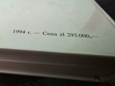 patryk-wuwuw - @wfyokyga: Potwierdzam. Ludzie dzisiaj narzekają, że książki za drogie...