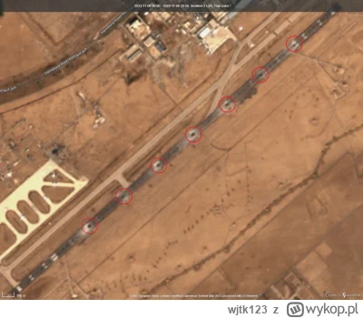 wjtk123 - Tak wygląda pas startowy lotniska w Damaszku po spotkaniu z izraelskim lotn...