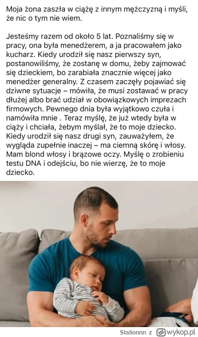 Stalionnn - #pieklomezczyzn #logikarozowychpaskow 

Najlepsze komentarze P0lek załącz...