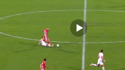 KebabZostrymSosem - #mecz Co Slisz miał w głowie robiąc ten wślizg (ʘ‿ʘ)