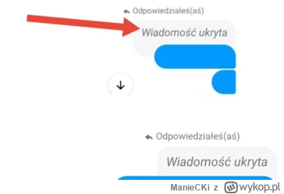 ManieCKi - #facebook #messenger
Ktoś spotkał się z czymś takim na messenger jak "wiad...