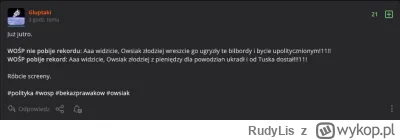 RudyLis - @Benn: predykcje były na jutro, ale widzę już dziś zaczynacie ( ͡° ͜ʖ ͡°)